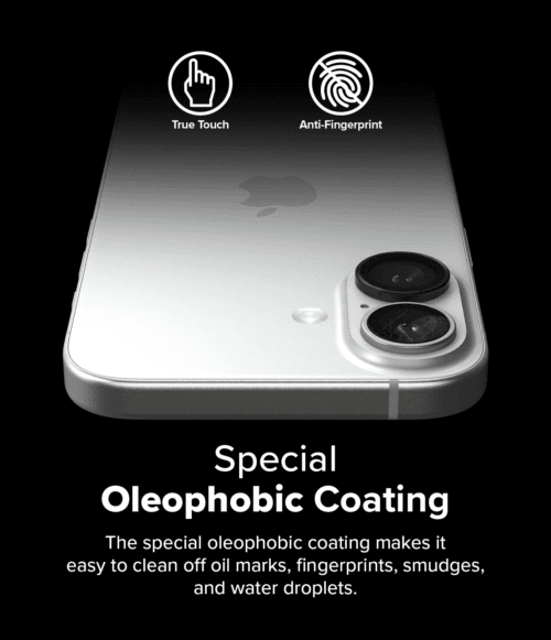 Protector de Cámara para iPhone 16 / 16 Plus - Ringke Camera Lens Frame Glass (Pack de 2)