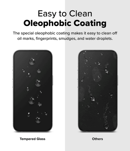 Protector de Pantalla para iPhone 16 Plus / 15 Plus - Ringke Easy Slide Tempered Glass (Pack de 2)