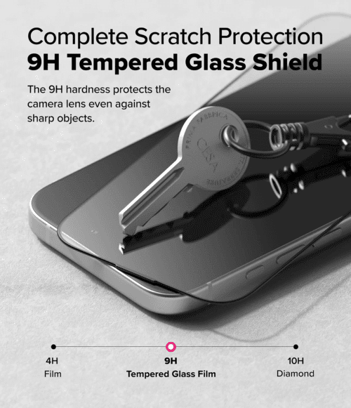 Protector de Pantalla para iPhone 16 Plus / 15 Plus - Ringke Easy Slide Tempered Glass (Pack de 2)