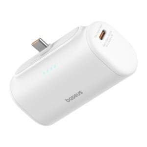 Baseus Compact Power Bank Type-C Edition 5000mAh 20W Moon White