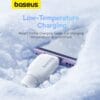 Cable Tipo C a Lightning Baseus Pudding Series Fast Charging 20W 1.2m Stellar White