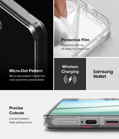 Estuche para Galaxy S25 - Ringke Fusion