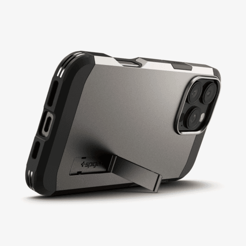 Estuche para iPhone 16 Pro - Spigen Tough Armor AI MagFit