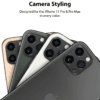 Protector de Cámara para iPhone 11 Pro Max / 11 Pro - Ringke Camera Styling
