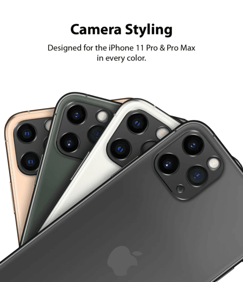 Protector de Cámara para iPhone 11 Pro Max / 11 Pro - Ringke Camera Styling