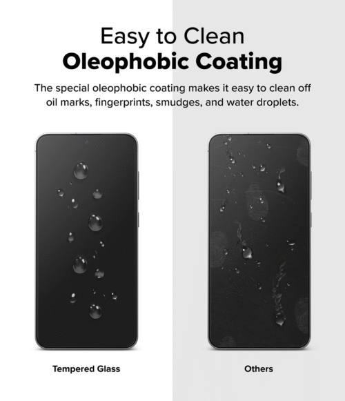 Protector de Pantalla para Galaxy S24 FE - Ringke Easy Slide Tempered Glass