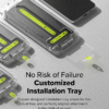 Protector de Pantalla para Galaxy S24 FE - Ringke Easy Slide Tempered Glass