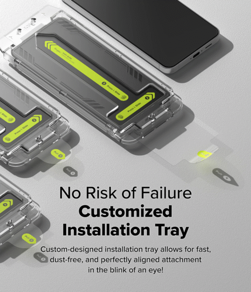 Protector de Pantalla para Galaxy S24 FE - Ringke Easy Slide Tempered Glass