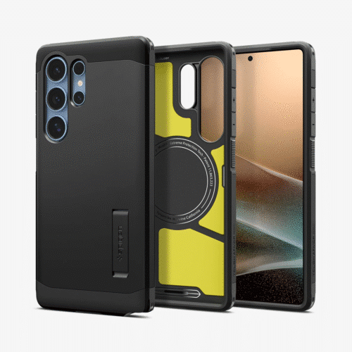 Estuche para Galaxy S25 Ultra - Spigen Tough Armor AI MagFit