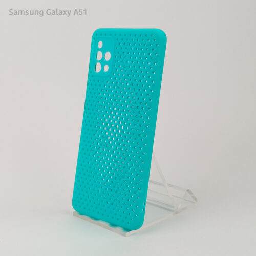 Estuche Galaxy A51 - Hole Case Turquesa