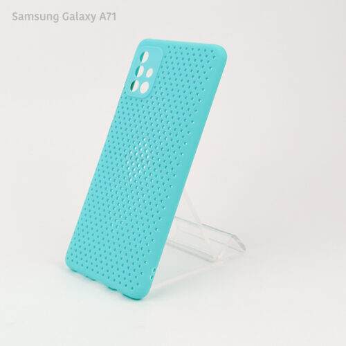 Estuche Galaxy A71 - Hole Case Celeste
