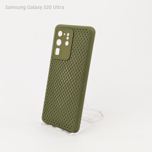 Estuche Galaxy S20 Ultra - Hole Case Verde Olivo