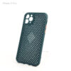 Estuche iPhone 11 Pro - Hole Case Azul Pavo Real