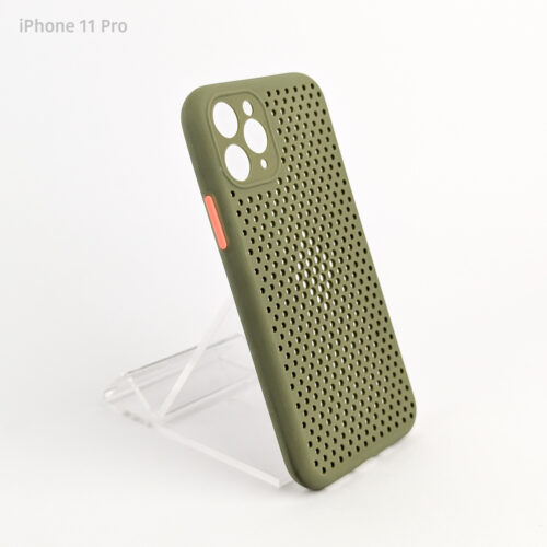 Estuche iPhone 11 Pro - Hole Case Verde Olivo