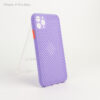 Estuche iPhone 11 Pro Max - Hole Case Lila