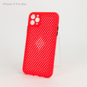 Estuche iPhone 11 Pro Max - Hole Case Rojo