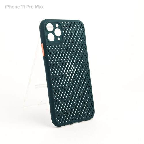 Estuche iPhone 11 Pro Max - Hole Case Azul Pavo Real