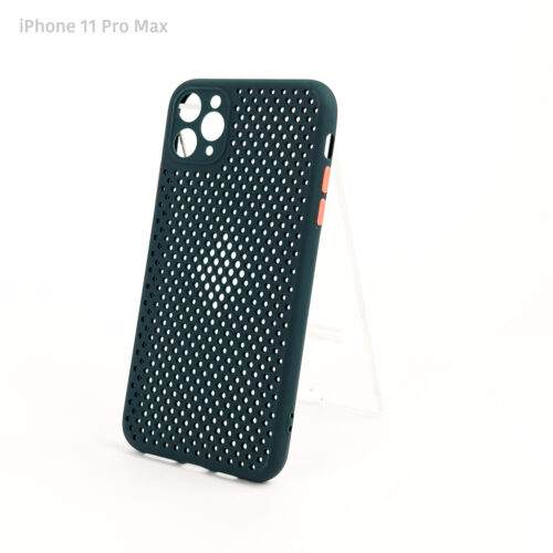 Estuche iPhone 11 Pro Max - Hole Case Azul Pavo Real