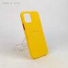 Estuche iPhone 12 / iPhone 12 Pro - Hole Case Amarillo