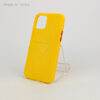Estuche iPhone 12 / iPhone 12 Pro - Hole Case Amarillo