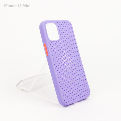 Estuche iPhone 12 Mini - Hole Case Lila