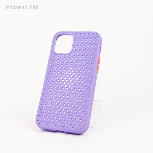 Estuche iPhone 12 Mini - Hole Case Lila