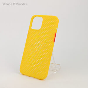 Estuche iPhone 12 Pro Max - Hole Case Amarillo