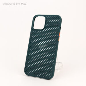 Estuche iPhone 12 Pro Max - Hole Case Verde Oscuro