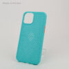 Estuche iPhone 12 Pro Max - Hole Case Celeste