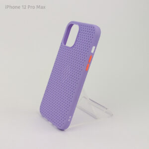 Estuche iPhone 12 Pro Max - Hole Case Lila