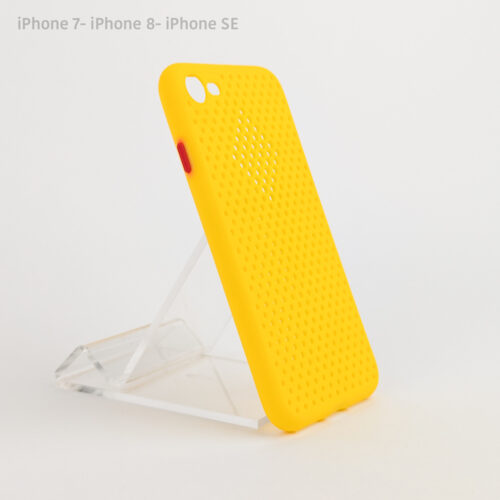 Estuche para iPhone 7 / iPhone 8 - Hole Case Amarillo