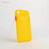 Estuche iPhone XR - Hole Case Amarillo