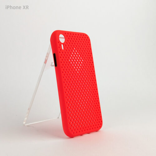 Estuche iPhone XR - Hole Case Rojo