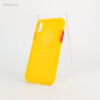 Estuche iPhone X - iPhone XS - Hole Case Amarillo
