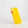 Estuche iPhone X - iPhone XS - Hole Case Amarillo