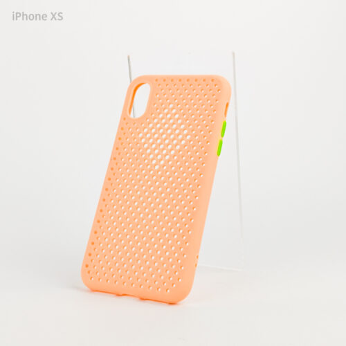 Estuche iPhone X - iPhone XS - Hole Case Salmón
