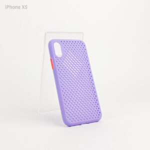 Estuche iPhone X - iPhone XS - Hole Case Lila