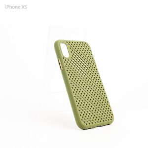 Estuche iPhone X - iPhone XS - Hole Case Verde Olivo