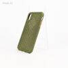 Estuche iPhone X - iPhone XS - Hole Case Verde Olivo