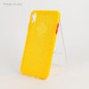 Estuche iPhone XS Max - Hole Case Amarillo