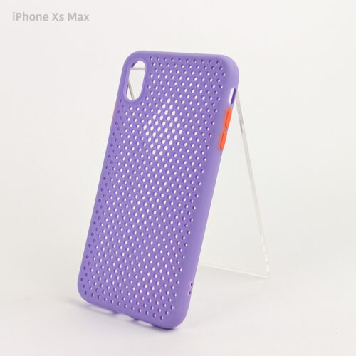 Estuche iPhone XS Max - Hole Case Lila