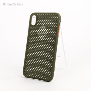Estuche iPhone XS Max - Hole Case Verde Olivo