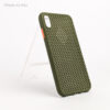 Estuche iPhone XS Max - Hole Case Verde Olivo