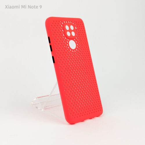 Estuche Xiaomi Redmi Note 9 - Hole Case Rojo