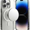 ringke-iphone14promax-fusionmagnetic-matteclear-1 Estuche para iPhone 14 Pro Max - Ringke Fusion Magnetic Transparente Mate