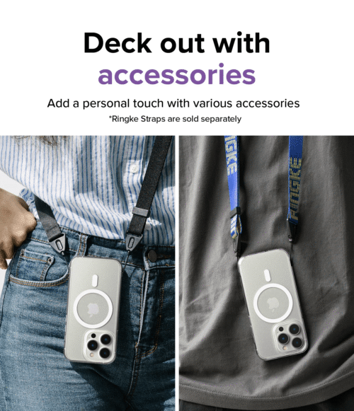 ringke-iphone14promax-fusionmagnetic-matteclear-5 Estuche para iPhone 14 Pro Max - Ringke Fusion Magnetic Transparente Mate