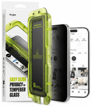 Protector de Pantalla para iPhone 17 Pro Max - Ringke Easy Slide Privacidad (Pack de 2)