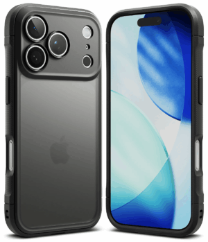 Estuche para iPhone 17 Pro Max - Ringke Fusion Bold Negro Mate