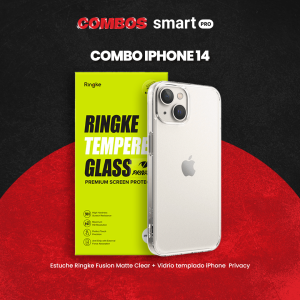 Combo para iPhone 14 + Vidrio Templado Privacidad