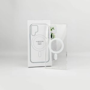 Samsung Galaxy S23 Ultra-1 Estuche para Galaxy S23 Ultra - Transparente Magnético